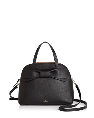 kate spade new york Lottie Bow Leather Satchel | Bloomingdale's