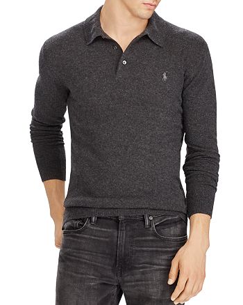 Polo Ralph Lauren Washable Cashmere Polo Sweater | Bloomingdale's