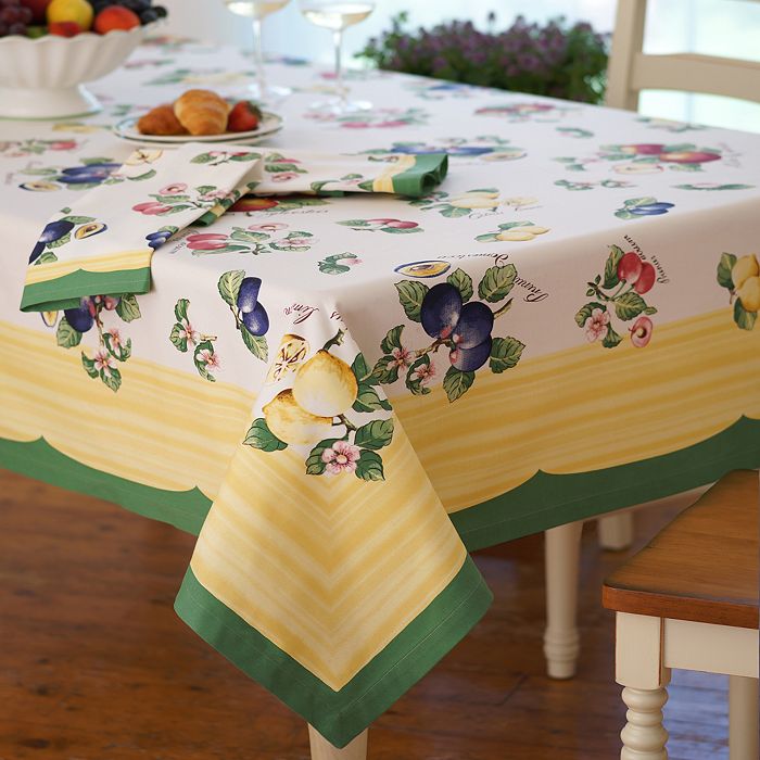 Shop Villeroy & Boch French Garden Tablecloth, 68 X 96 In Multi