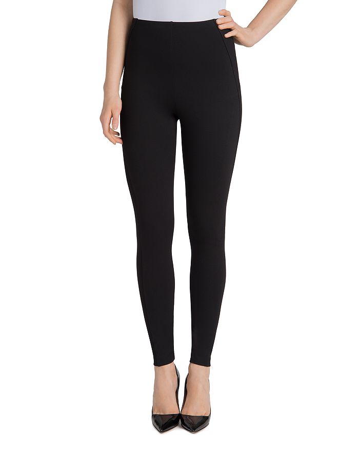 Lyssé Toothpick Stretch Denim Leggings In Black