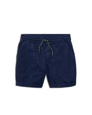 ralph lauren cotton chino pull on short