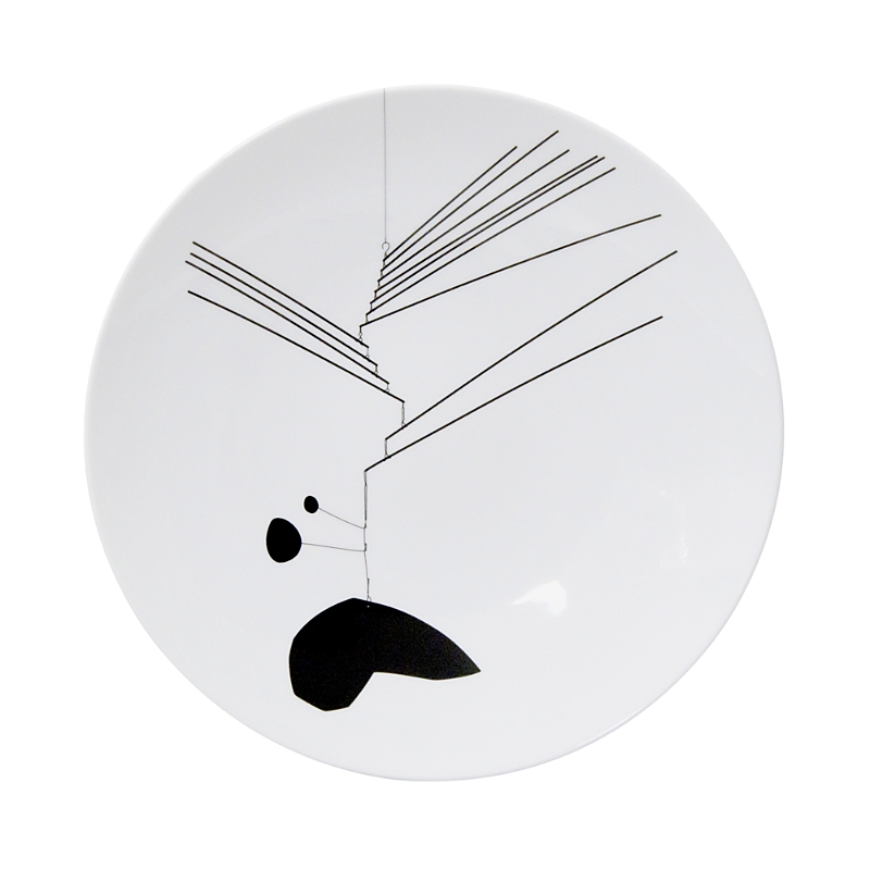 Bernardaud Alexander Calder Dinner Plate, Set Of 6