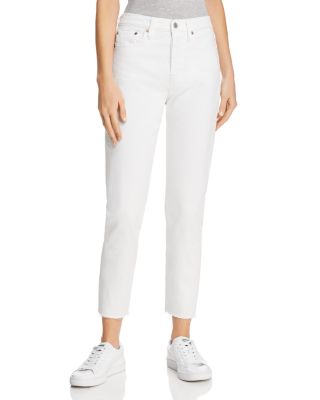 levis wedgie white jeans