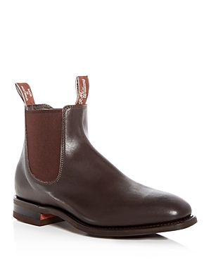 R.m.williams Men's Comfort Craftsman Leather Chelsea Boots In Chestnut
