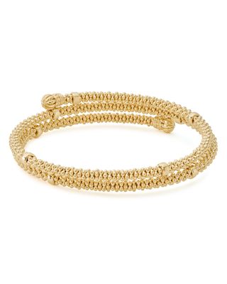 Caviar Gold Collection 18K Gold Coil Bracelet