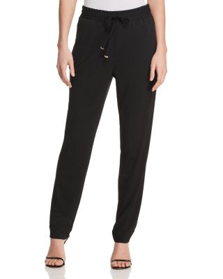 tapered drawstring pants