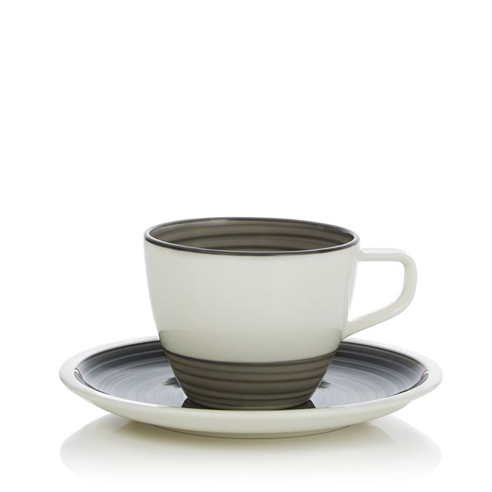 Villeroy & Boch Artesano Manufacture Gris Tea Saucer In Grey