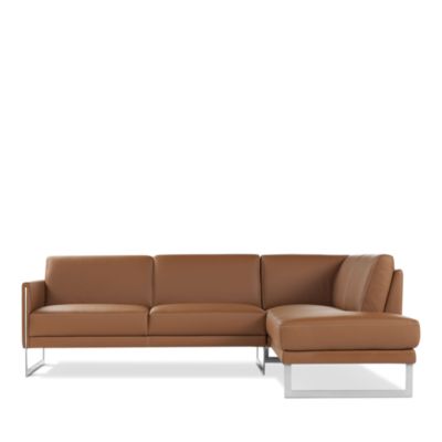 Coco 2-Piece Leather Sectional - Exclusive
