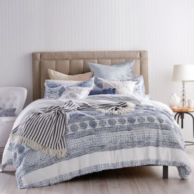 matelasse medallion duvet cover