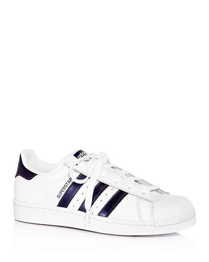 Adidas women's superstar lace up sneakers sales