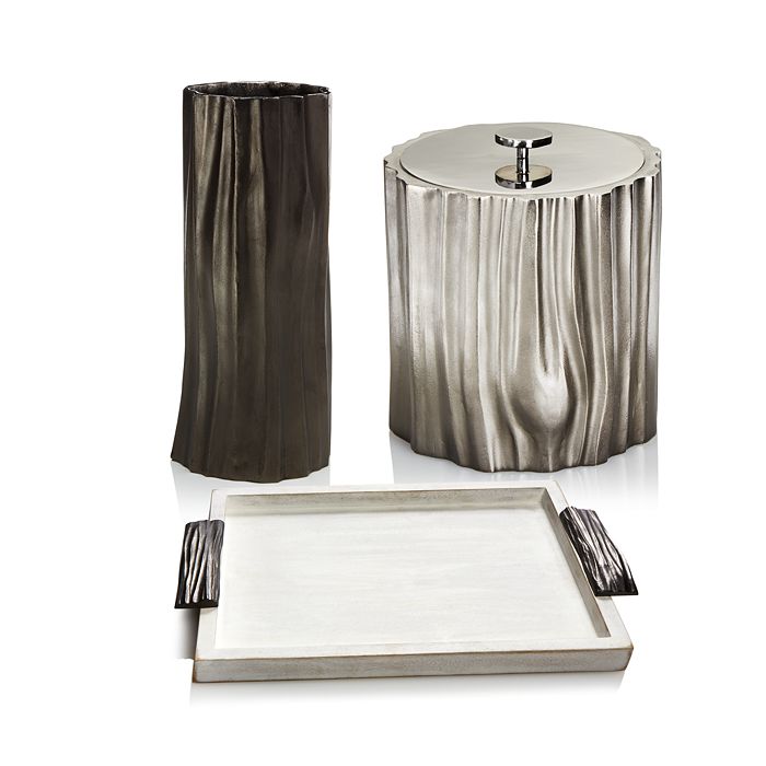 Mchael Aram Slver Plated ce Bucket Cooler for Sngle Wne or