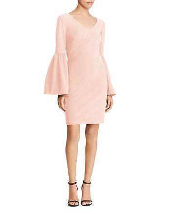 Ralph Lauren Bell-Sleeve Dress | Bloomingdale's