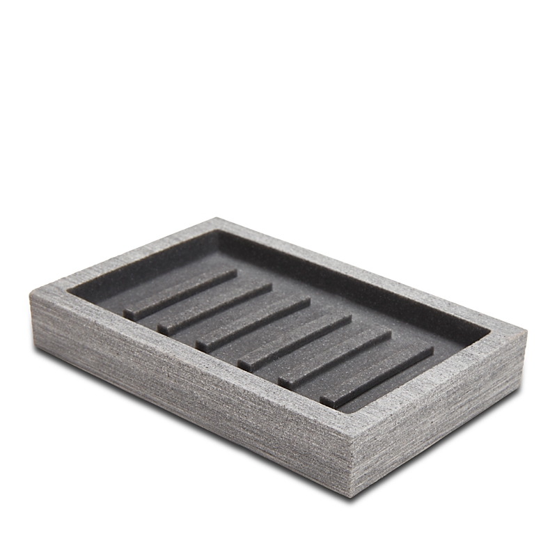 Kassatex Slate Soap Dish In Gray