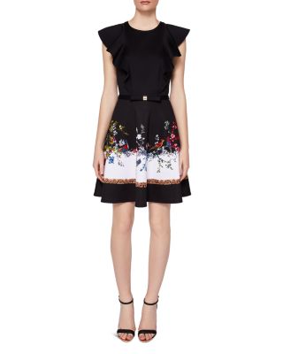 ted baker opulent fauna dress