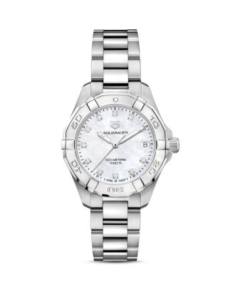 TAG Heuer Aquaracer Diamond Watch 32mm Bloomingdale s