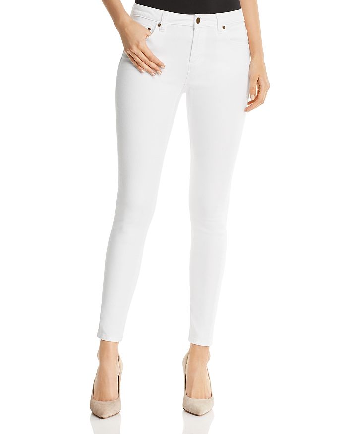 MICHAEL Michael Kors Selma Skinny Jeans in White | Bloomingdale's