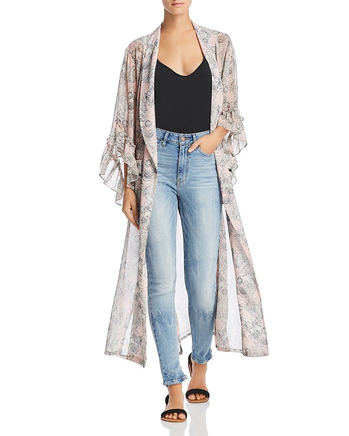 MISA Los Angeles Amina Floral Kimono Bloomingdale s