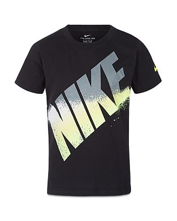 Nike Boys Block Logo Spray Tee Little Kid Bloomingdale S
