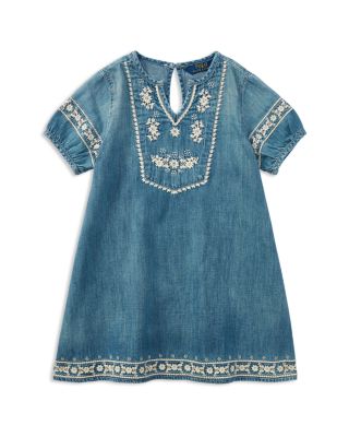 ralph lauren girls denim dress