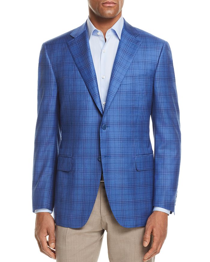 Canali Tonal Plaid Classic Fit Sport Coat Bloomingdale s