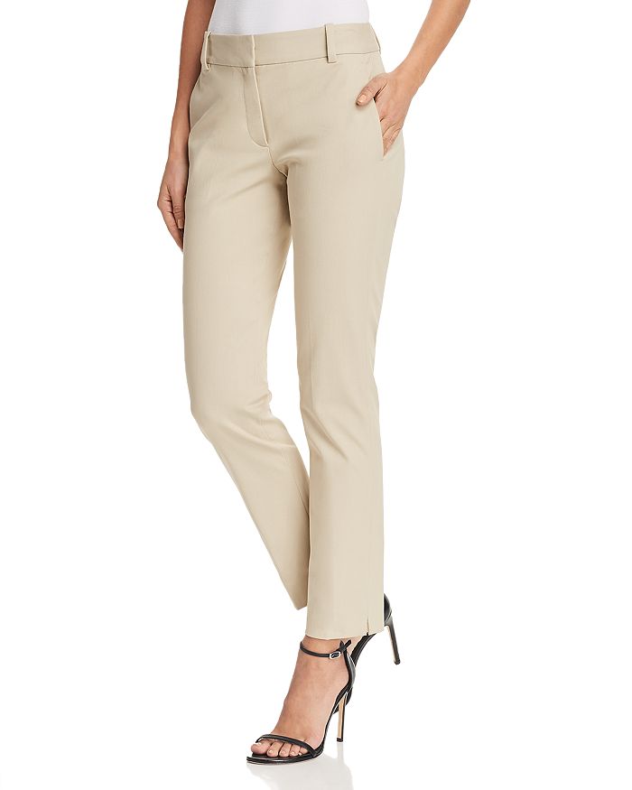 Theory Straight Ankle Pants | Bloomingdale's