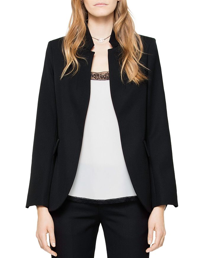 Blazer Homme Zadig & Voltaire – Vert Olive, Coupe Officier, Taille 50 (Veryh)