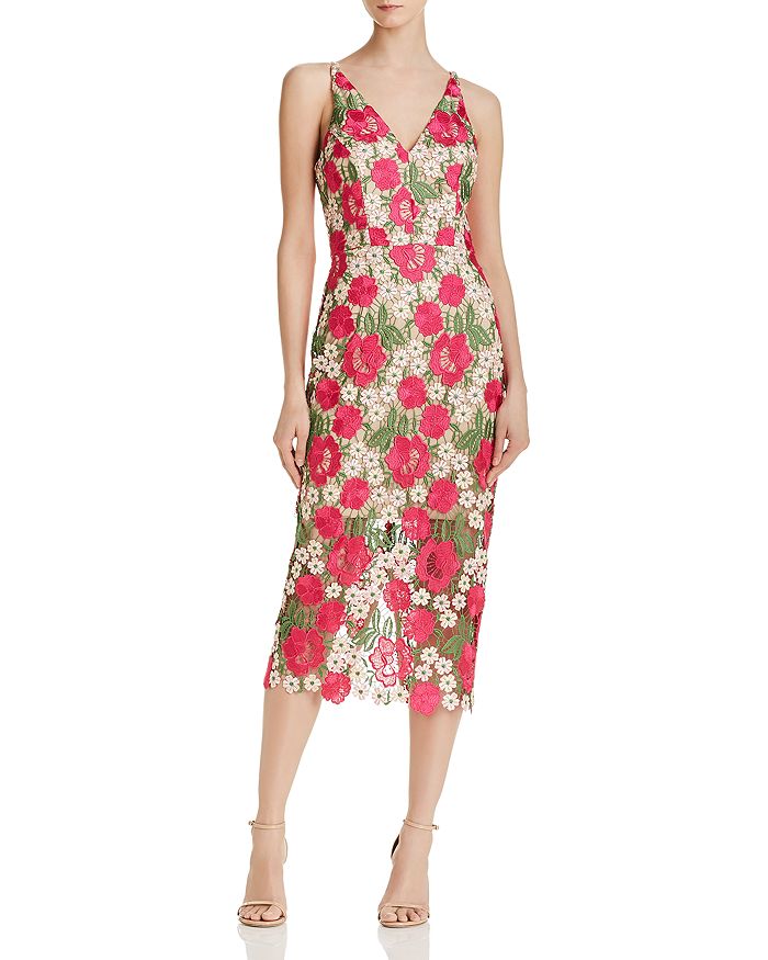 Avery G Floral Lace Dress | Bloomingdale's