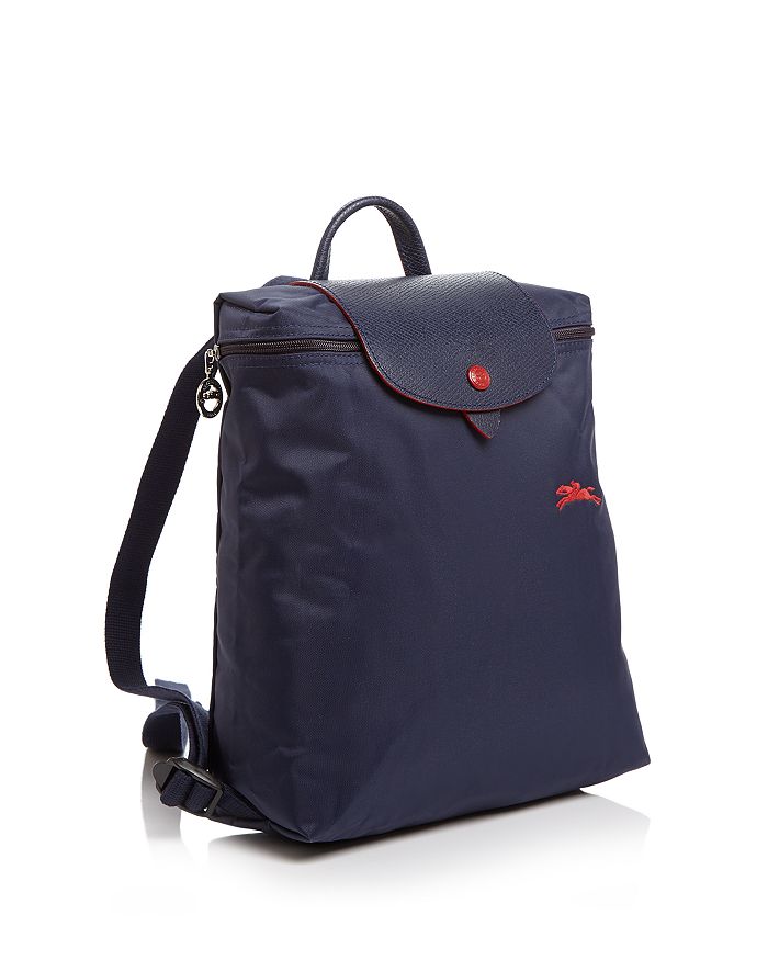 Longchamp Le Pliage Club Nylon Backpack In Light Green ...
