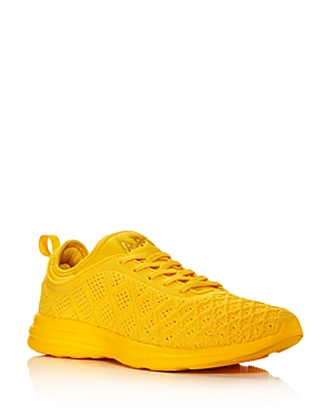 Apl Athletic Propulsion Labs Men's Techloom Phantom Lace Up Sneakers In Yellow