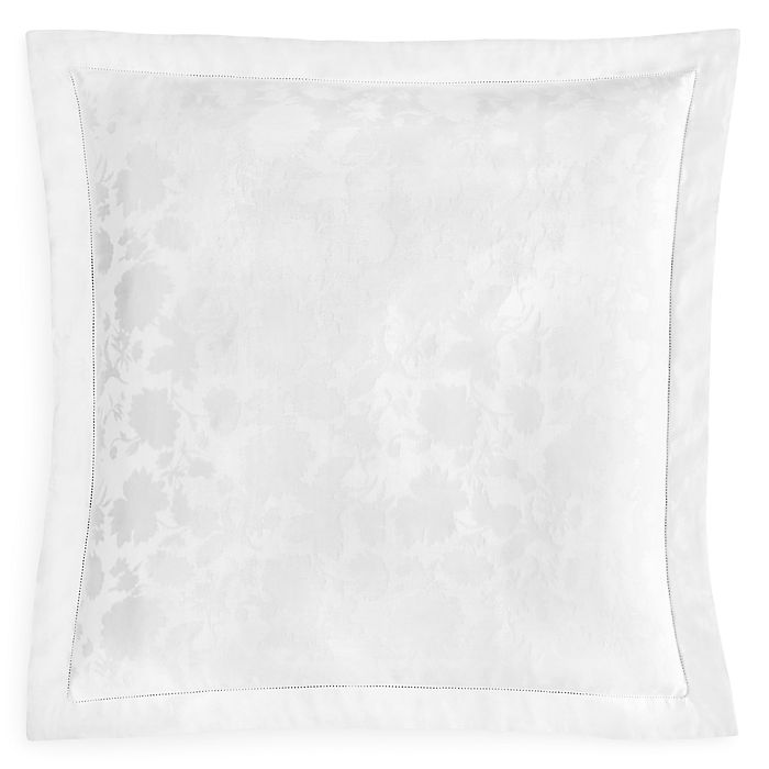 Amalia Home Collection Shading Daisy Euro Sham - 100% Exclusive In White