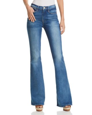 FRAME Le High Flared Jeans in Clapps 
