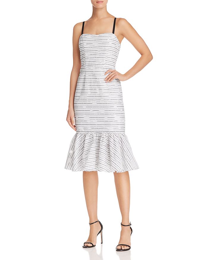 Molly Ruffle Sleeve Dress Black