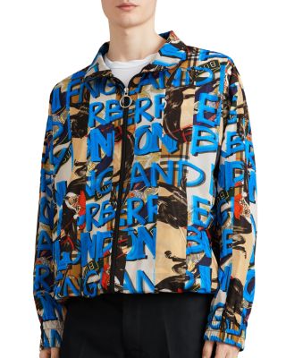 Burberry on sale graffiti jacket