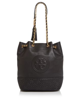 tory burch quilted bucket bag