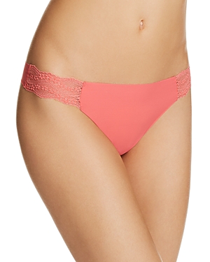 B.tempt'd By Wacoal B.bare Thong In Calypso Cream