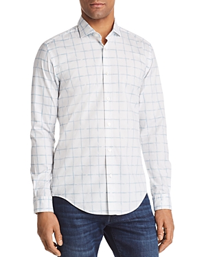 UPC 728678332741 product image for Boss Ridley Grid Slim Fit Button-Down Shirt | upcitemdb.com