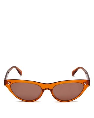 Oliver Peoples Women's Zasia Mirrored Cat Eye Sunglasses, 53mm |  Bloomingdale's