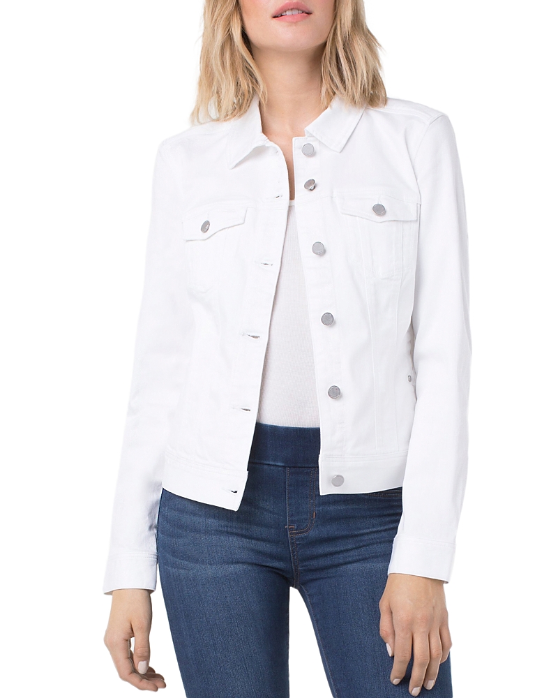 Liverpool Jeans Company Denim Jacket In Bright White