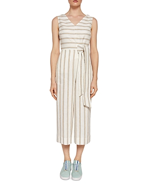 TED BAKER COLOUR BY NUMBERS ZELMA STRIPED JUMPSUIT,WH8W-GTA3-ZELMA