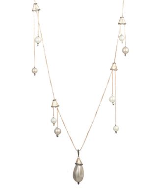 alexis bittar pearl necklace