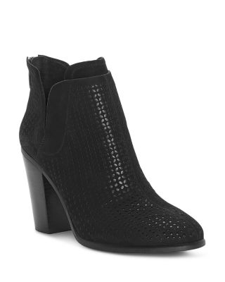 vince camuto farrier perforated booties