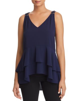 michael kors peplum top