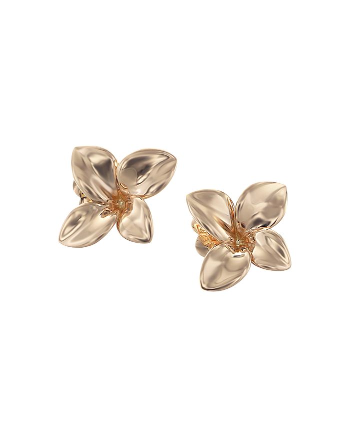 Pasquale Bruni 18K Rose Gold Giardini Segreti Floral Earrings ...