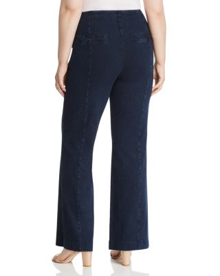 Pull-On Denim Trouser