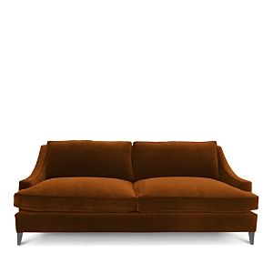 Bloomingdale's Artisan Collection Charlotte Velvet Sofa - 100% Exclusive In Variety Tangerine