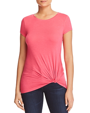 MARC NEW YORK PERFORMANCE TWISTED FAUX-KNOT TEE,MN8T9744