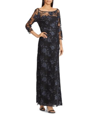 Ralph Lauren Floral Embroidered Gown | Bloomingdale's