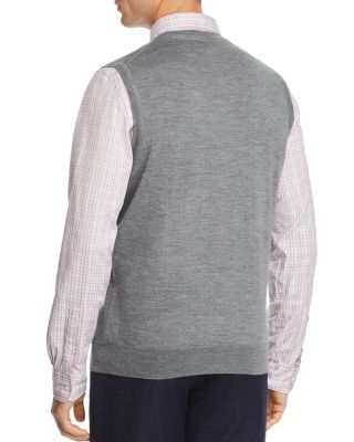 V-Neck Merino Wool Vest - Exclusive