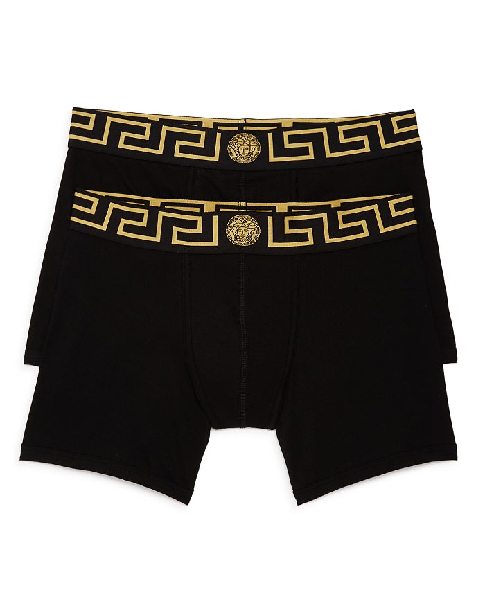 VERSACE LOGO TRUNKS - PACK OF 2,AU10192A232741
