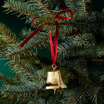 Georg Jensen 24K Gold-Plated Christmas Bell Ornament | Bloomingdale's